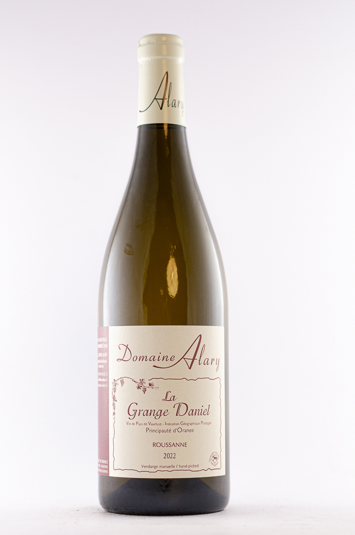 Vin de Principauté d'Orange Denis et Daniel Alary  La Grange Daniel BIO 2022 75 cl Blanc