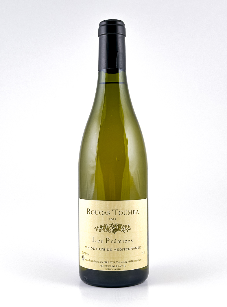 vin de pays Roucas Toumba Les Prémices BIO 2021 75 cl Blanc