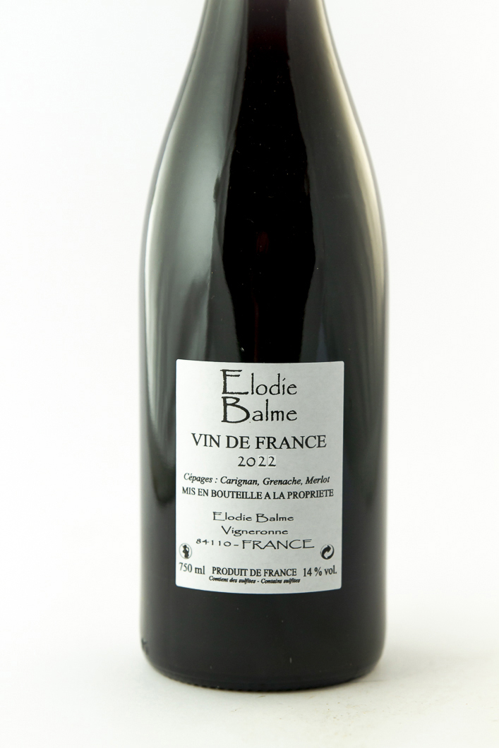 Vin de France Elodie Balme 2023 75 cl Rouge