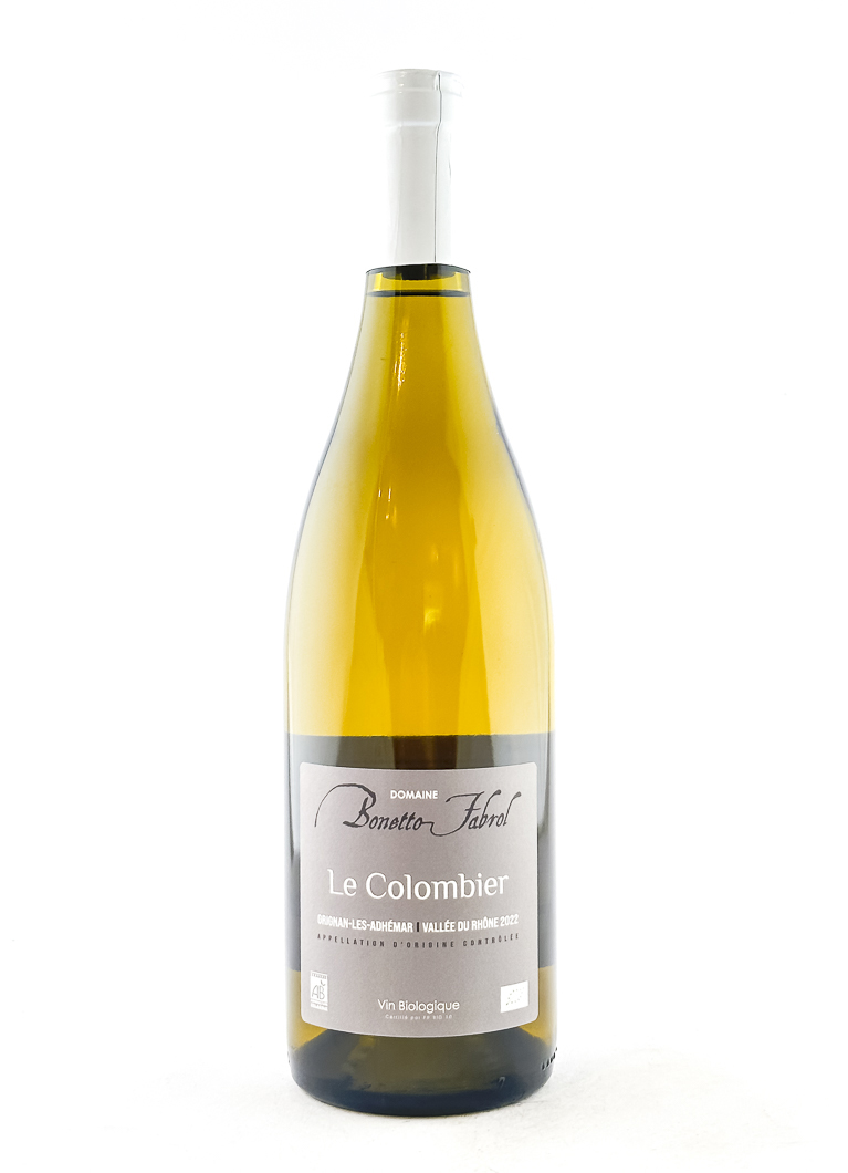 Grignan-Les-Adhémar Bonetto Fabrol Le Colombier BIO 2023 75 cl Blanc