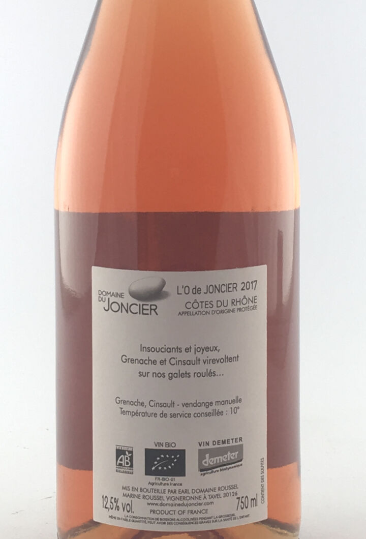 Côtes du Rhône Joncier Le Rosé 2017 75 cl Rosé
