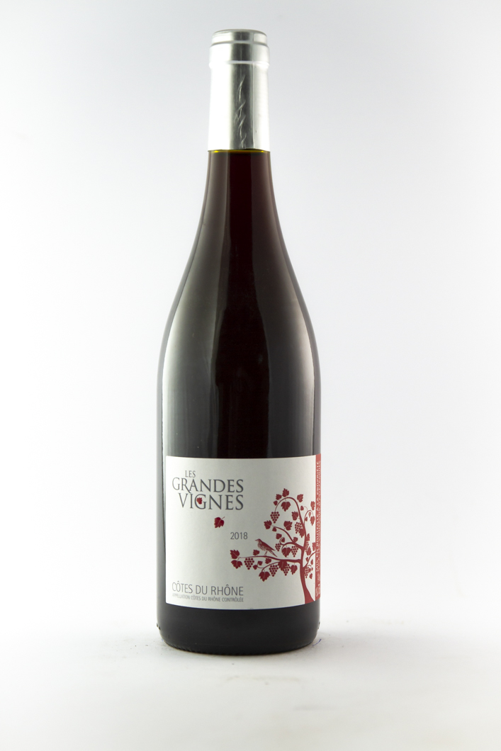 Côtes du Rhône les Vignerons d'Estezargues Les Grandes Vignes 2018 75 cl Rouge