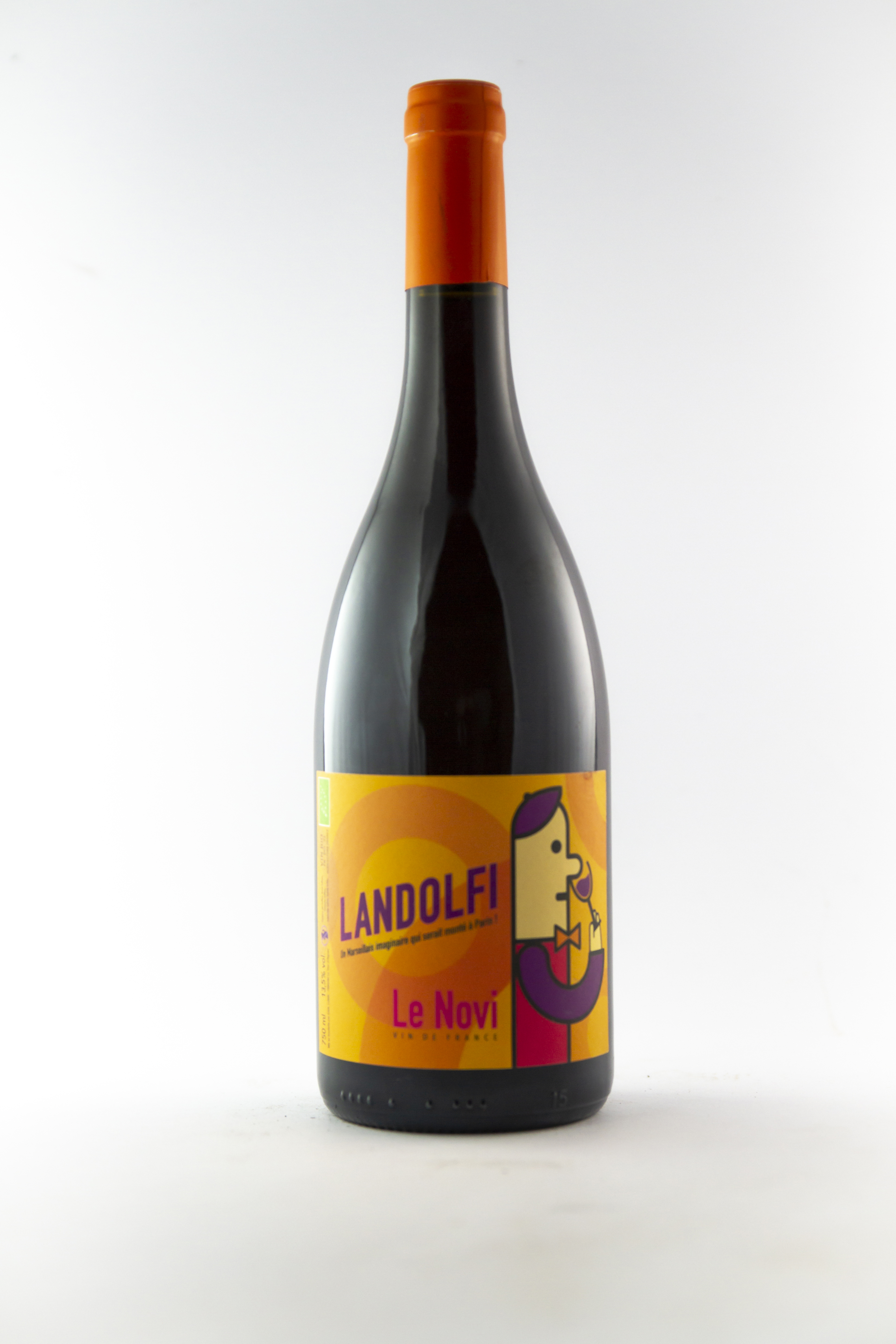Vin de France Le Novi landolfi BIO 2020 75 cl Rouge