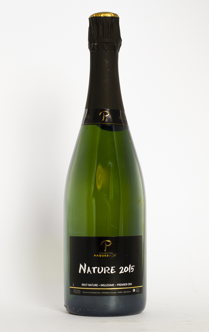 Champagne Paques brut nature zero dosage 2015 75 cl Bulles - Blanc