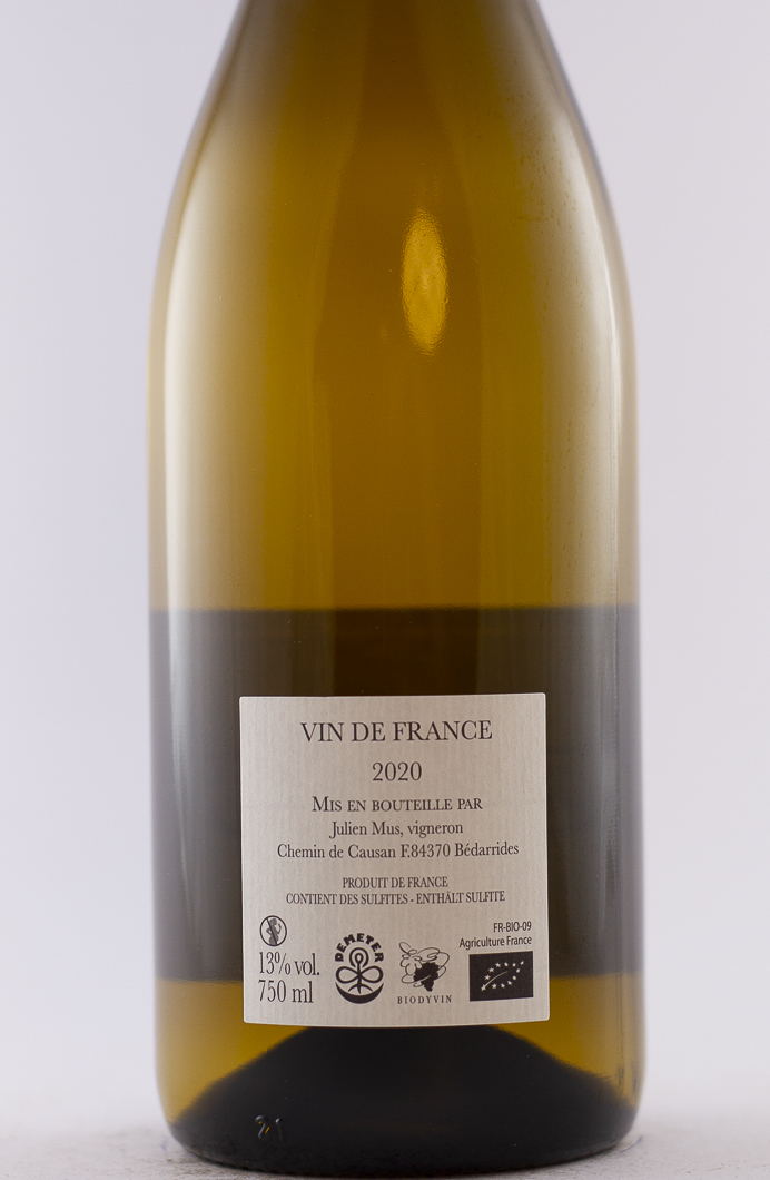 Vin de France Graveirette Lou Ravi BIO 2020 75 cl Blanc