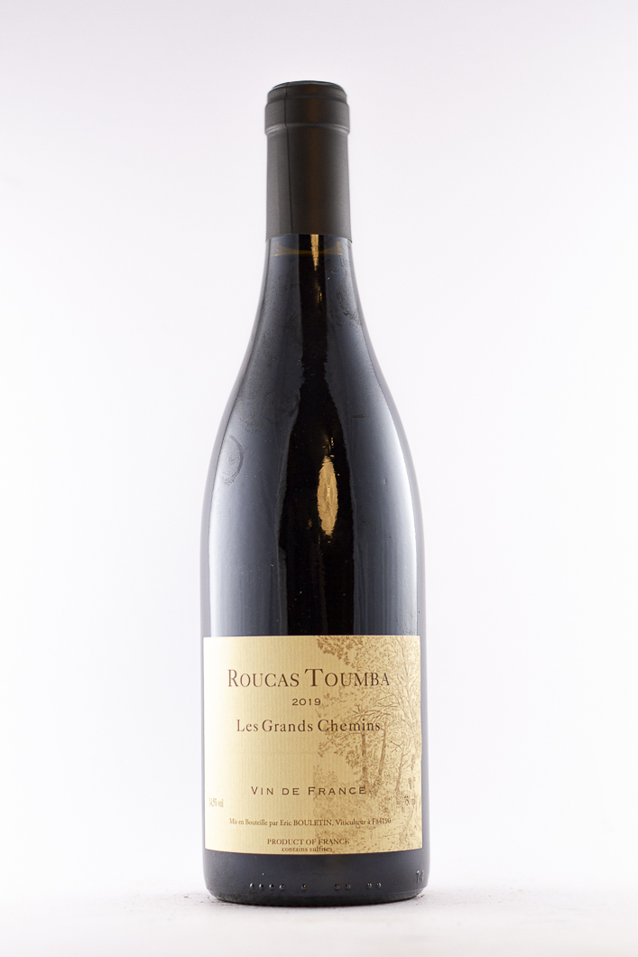 Vin de France Roucas Toumba les grands chemins BIO 2023 75 cl Rouge