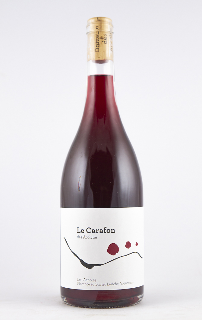 Vin de France Accoles le carafon des acolytes BIO 2021 75 cl Rouge